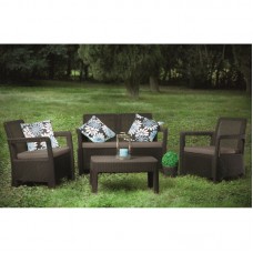 KETER. Set mobilier gradina maro Tarifa..